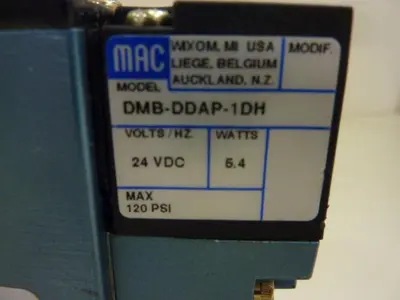USED MAC VALVES INC 92B-BAF-CJ4-DM-DDAP-1DH