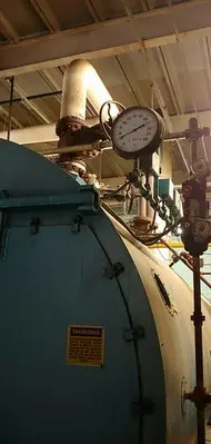 2001 Superior boiler 400 HP 150 PSI fire tube boiler steam boiler
