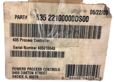 NEW SIEMENS 635 PROCESS CONTROLLER