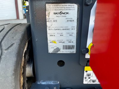 USED 2019 Skyjack SJ3219