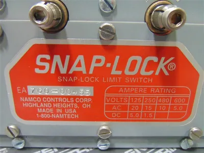 Namco EA760-00455 4 Station Snap-Lock Rotary Limit Switch New NIB