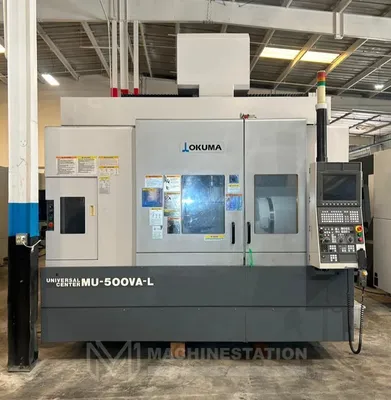 Used 2008 OKUMA MU-500VA-L Vertical Machining Centers (5-Axis or More) California US | MachineStation #1171687