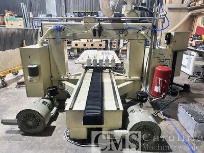 USED 2002 MOTIONMASTER QE1F 6.6/12 24 130 NC CB 5-AXIS CNC ROUTER
