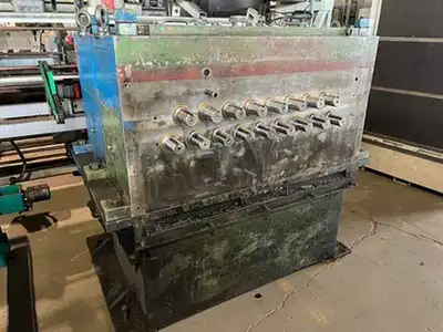 Leveler Gear Box, Herr Voss, 3.50" x 17 Roll, Rebuilt