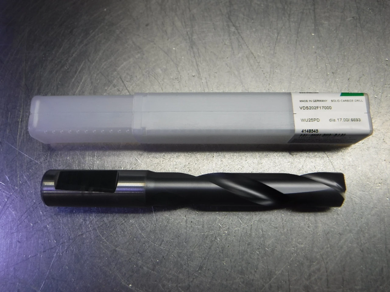 Widia 17mm Carbide Drill 18mm Shank VDS202F17000 WU25PD (LOC1844A)