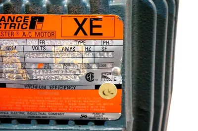 NEW RELIANCE ELECTRIC P14G7630M-YY A-C MOTOR 1.5 HP 1725 RPM 3 PH. P14G7630MYY