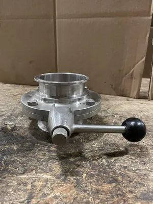 3” 316 Stainless Steel Manual Sanitary Butterfly Valve