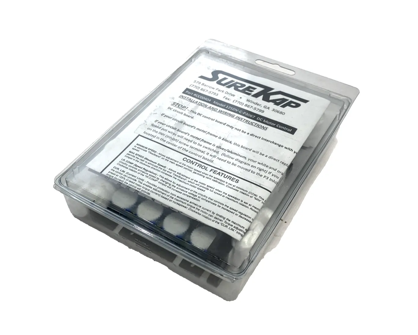 New | in-Stock Dart Controls, SureKap 125DV-C Motor Controllers Michigan US | Maverick Industrial Sales #1402116