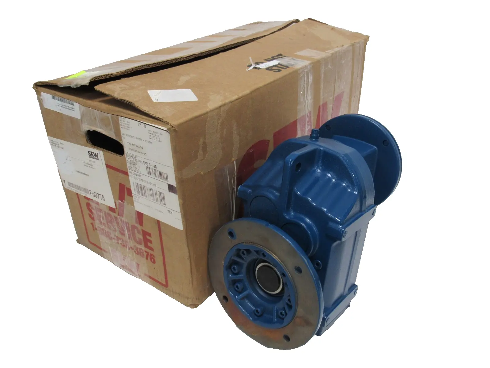 NEW SEW EURODRIVE FAF47 AM56 GEAR REDUCER 108.09:1 FAF47AM56