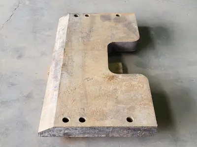 Ground Engagement Blade, 37" x 20" x 1"