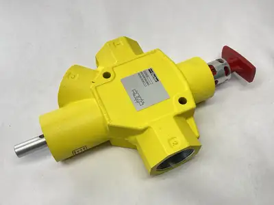 USED PARKER LV SERIES PNEUMATIC LOCKOUT HIGH FLOW 2" NPT