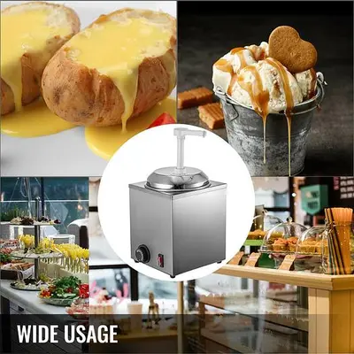 Nacho cheese - chocolate -  sauce dispenser -hot  - 2.6 quarts