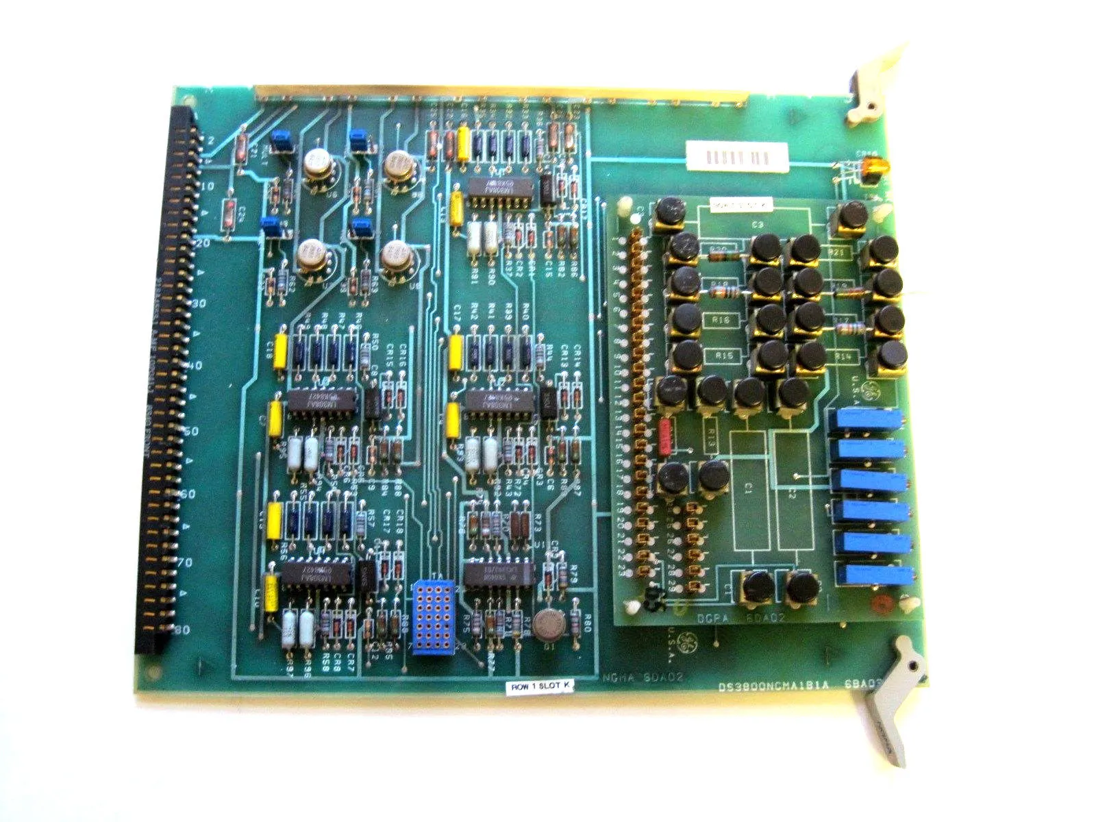 USED GENERAL ELECTRIC DS3800NGMA1B1A BOARD WITH DS3800DGPA1A1B