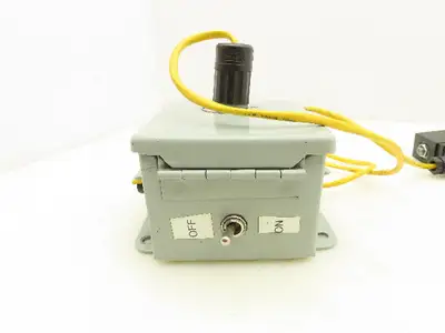 Granzow Hoffman E2B19-000 NC 2-Way Solenoid Valve 1/4" NPT Electric Box 4x4x3"
