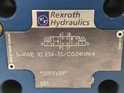 USED REXROTH 54WE10E3433/CG24N9K4