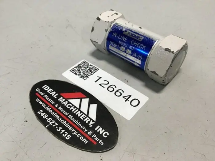 Used TOKIMEC DT8P1-03-20-JA-20 Valves/Fittings Michigan US | Ideal Machinery #704919