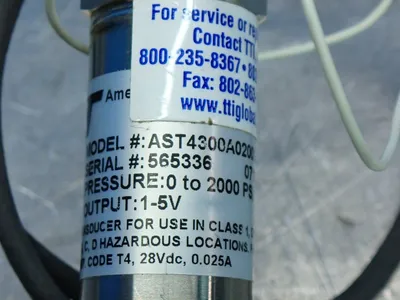 USED AMERICAN SENSOR TECHNOLOGIES AST4300A02000P3L0000