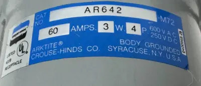 NEW CROUSE-HINDS APJ-6485-M72