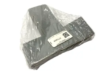NEW SAFETYTAC SQUARED T GRAY FLOOR MARKING STICKER 6" X 6" X 2" PKG OF 25