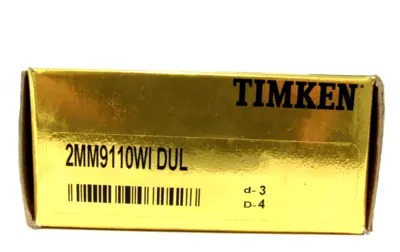 NEW TIMKEN 2MM9110WI DUL BEARING SET 2MM9110WIDUL