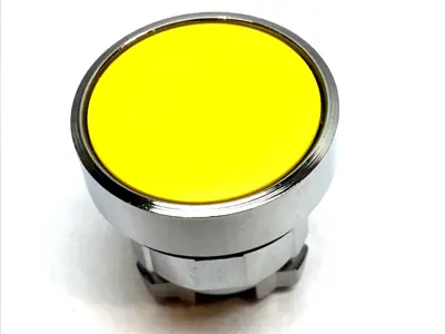 New | in-Stock Schneider Electric Harmony XB4 22mm Yellow Flush Push-Push Button Head Switch Parts Michigan US | Maverick Industrial Sales #1399905