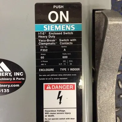 USED SIEMENS F352