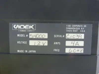 Kodak Videk K00482 S20 Industrial Camera