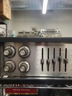 Bogen Acousta-Master CT-60 Solid State Acoustic Equalizer Amplifier