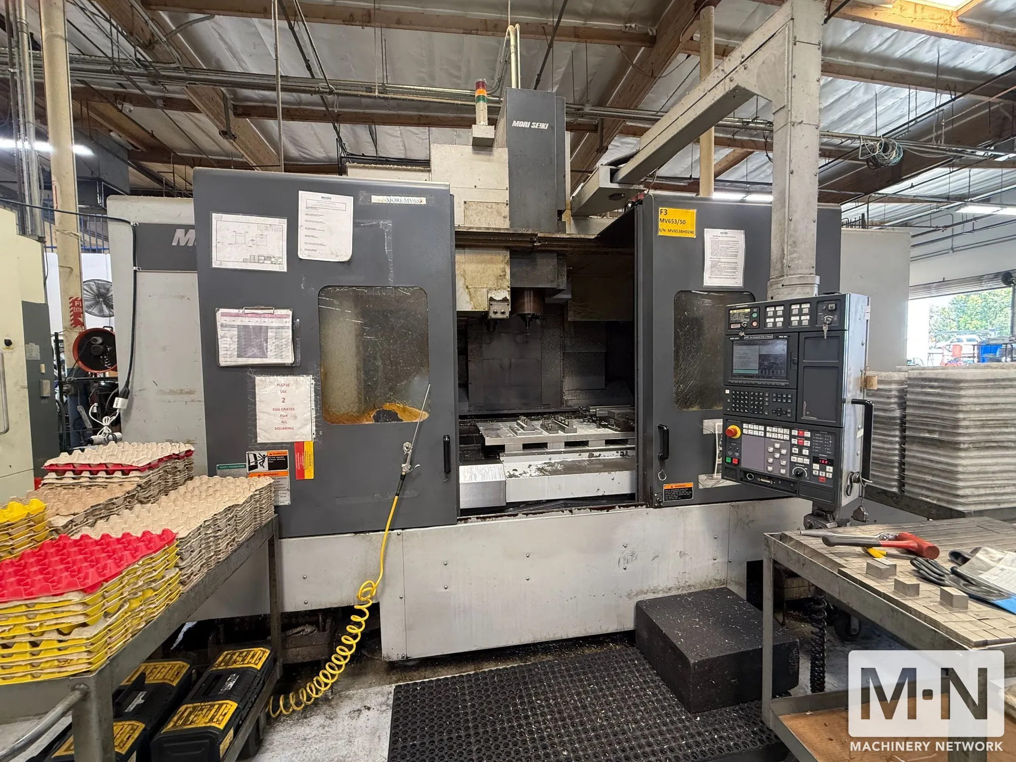 Mori Seiki MV-653/50 5-Axis CNC Vertical Machining Center, 2002