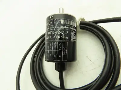 IFM RB-0100-I24/L2 RB6007 Encoder 100PPR 10-30VDC 2m cable
