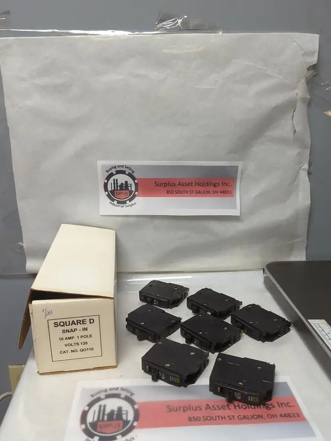 Used SQUARE D QO110 Miscellaneous Equipment (Electrical & Power) | Surplus Asset Holdings #1196285