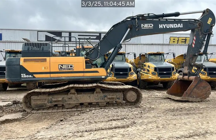 Used 2022 HYUNDAI HX480AL Excavators Texas US | Mitsubishi HC Capital America #292936