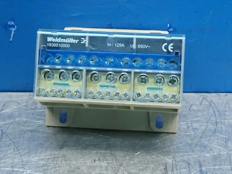 Used WEIDMULLER 1939510000 Terminal Blocks Ohio US | HGR 24 #801958