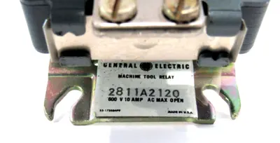 NEW GENERAL ELECTRIC 2811A212Q MACHINE TOOL RELAY