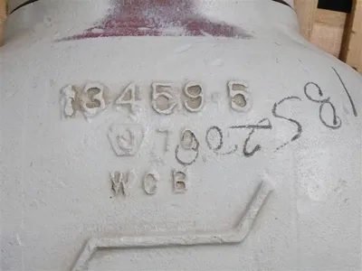 8" WCB 134595 Globe Valve without Handle Surplus