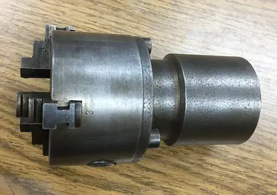 3155-385 Antique 3-JAW Chuck With Adapter For Guillochet Engine Turning Machine