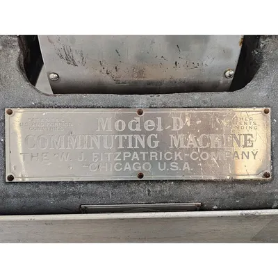 USED FITZPATRICK COMPANY D6