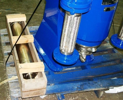 (3) Sharples/Tomoe AS-26 Super centrifuges, 316SS.