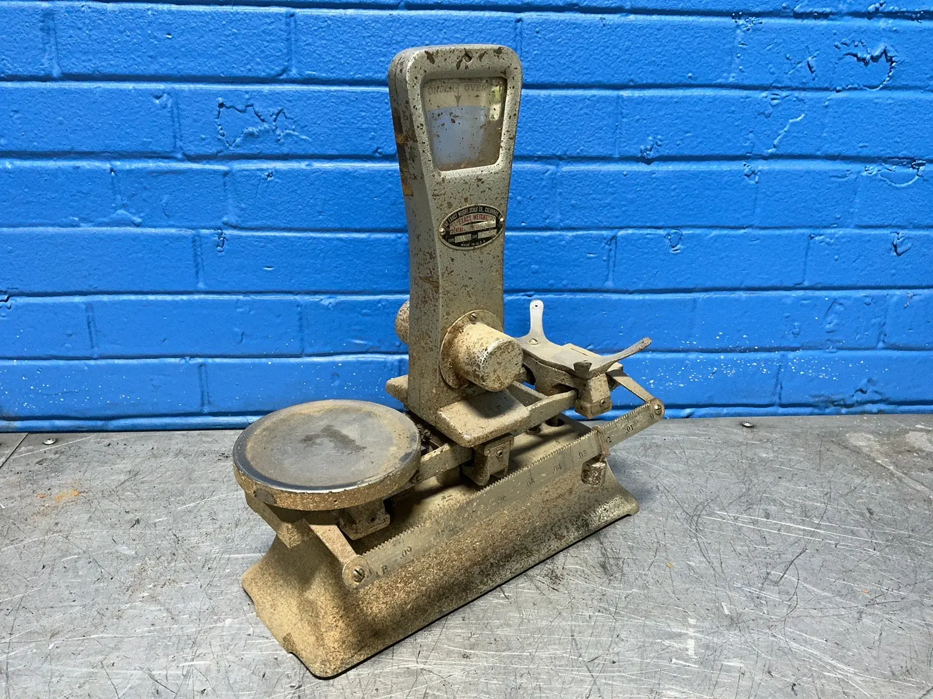 Used THE EXACT WEIGHT SCALE SCALE CO. 100 Material Handling (misc) Ohio US | HGR 24 #1293810