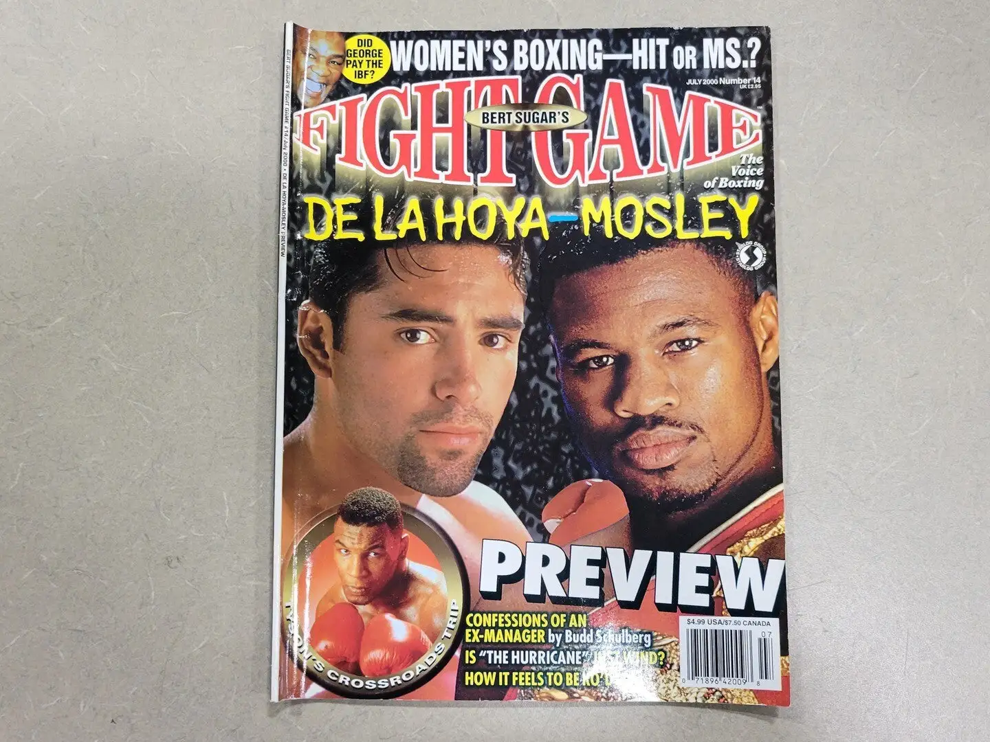 USED FIGHT GAME JULY 2000