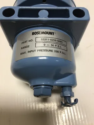 USED ROSEMOUNT 03311-0259-0001