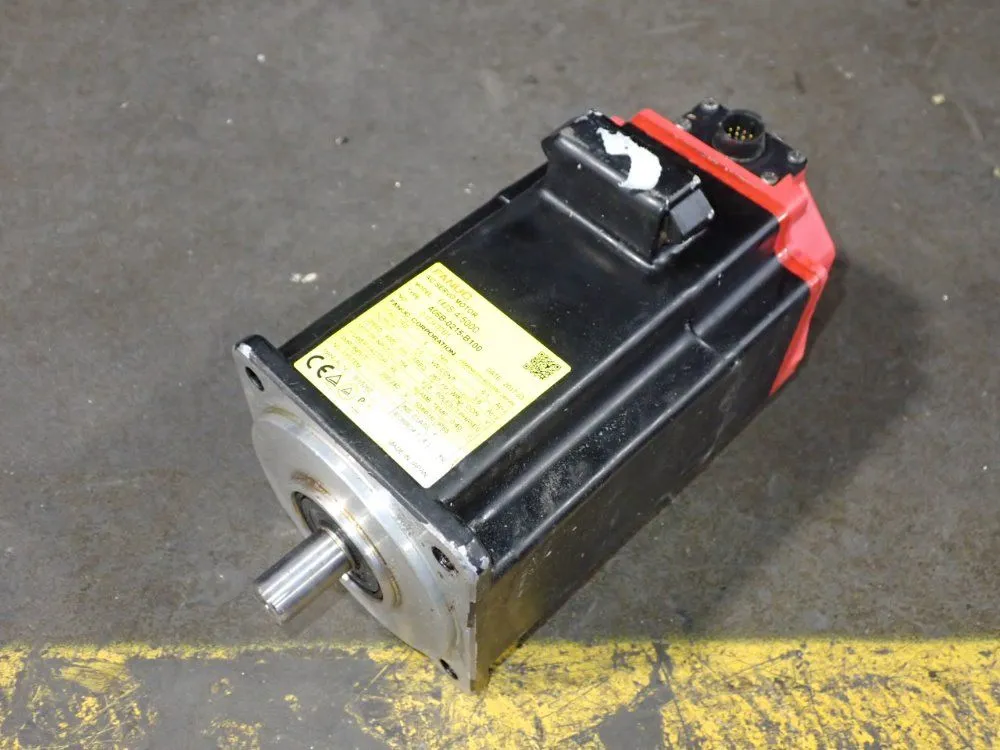 Used 2017 FANUC A06B0215B100 Servo Motors | HGR 24 #730794