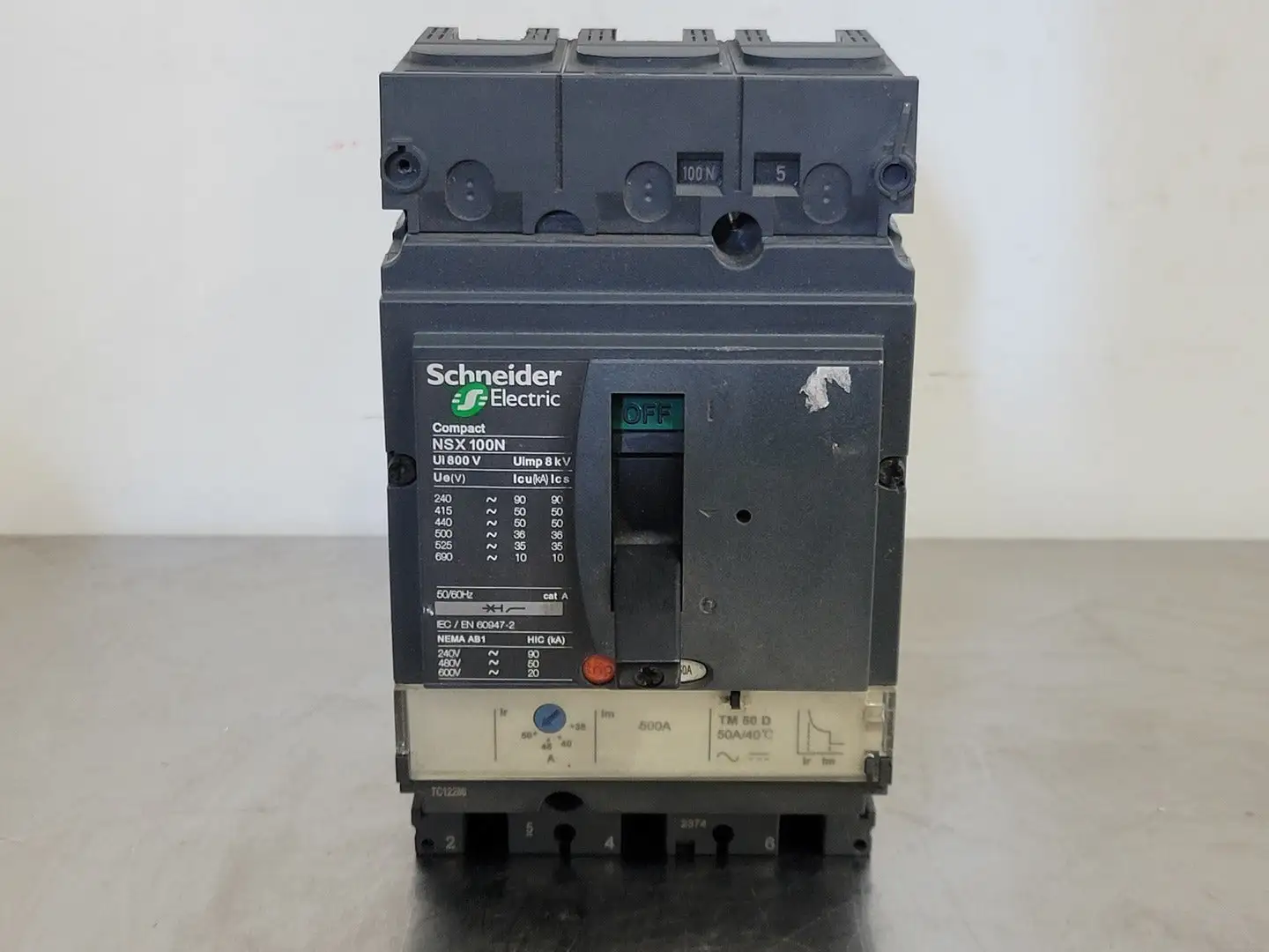 Used SCHNEIDER ELECTRIC NSX100-160-250 Switchgears British Columbia CA | Lenmark #241736