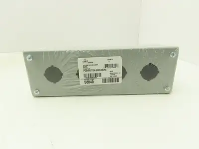 Hoffman E4PB Pushbutton Enclosure 4-Button 10-1/4x4x5"