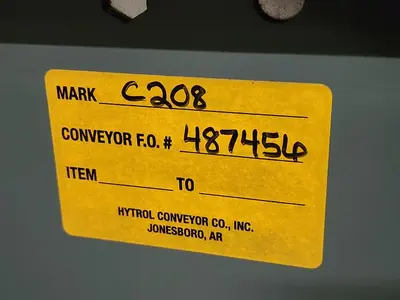 Used HYTROL GAPPER BELT CONVEYOR Conveyors Wisconsin US | Packer City Sales #1297854