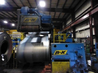 B & K 60" x .312" x 50,000Lb B & K Slitting Line Slitting Lines | Midwest Machinery, LLC (4)