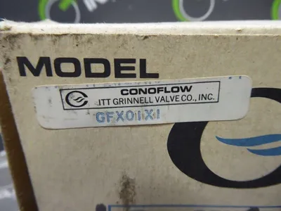 ITT Grinnell Valve Co. Conoflow GFX01X1 Valve New NIB