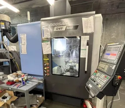 2020 DOOSAN DVF 5000 Vertical Machining Centers (5-Axis or More) | Midstate Machinery (3)