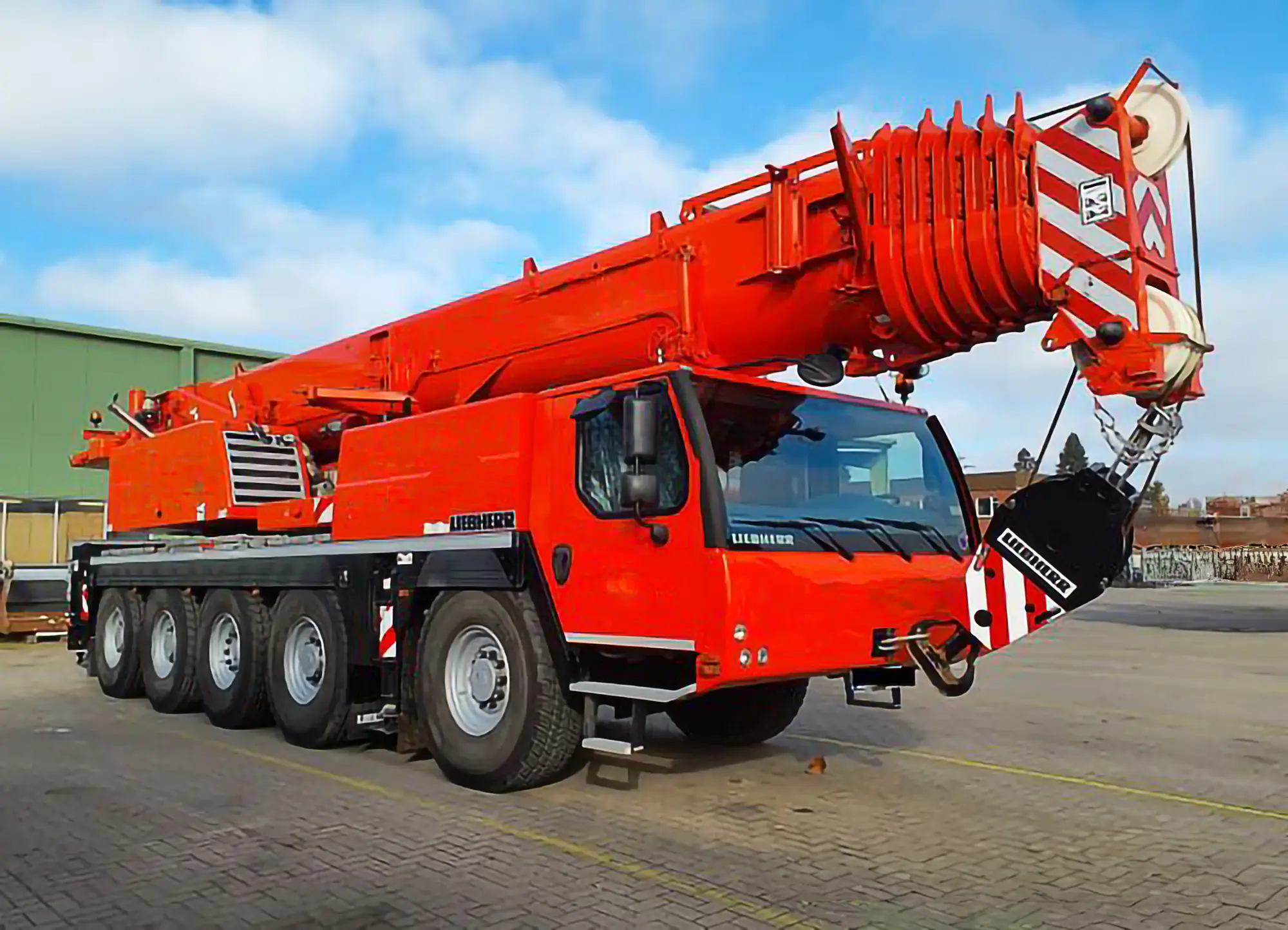 Used 2021 LIEBHERR LTM 1100-5.2 Rough Terrain Cranes Texas US | Uriquip #1421175