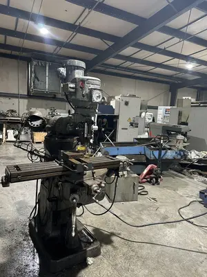 1970 BRIDGEPORT 12BR25 MILLERS, TURRET | Rock Solid Tools (4)